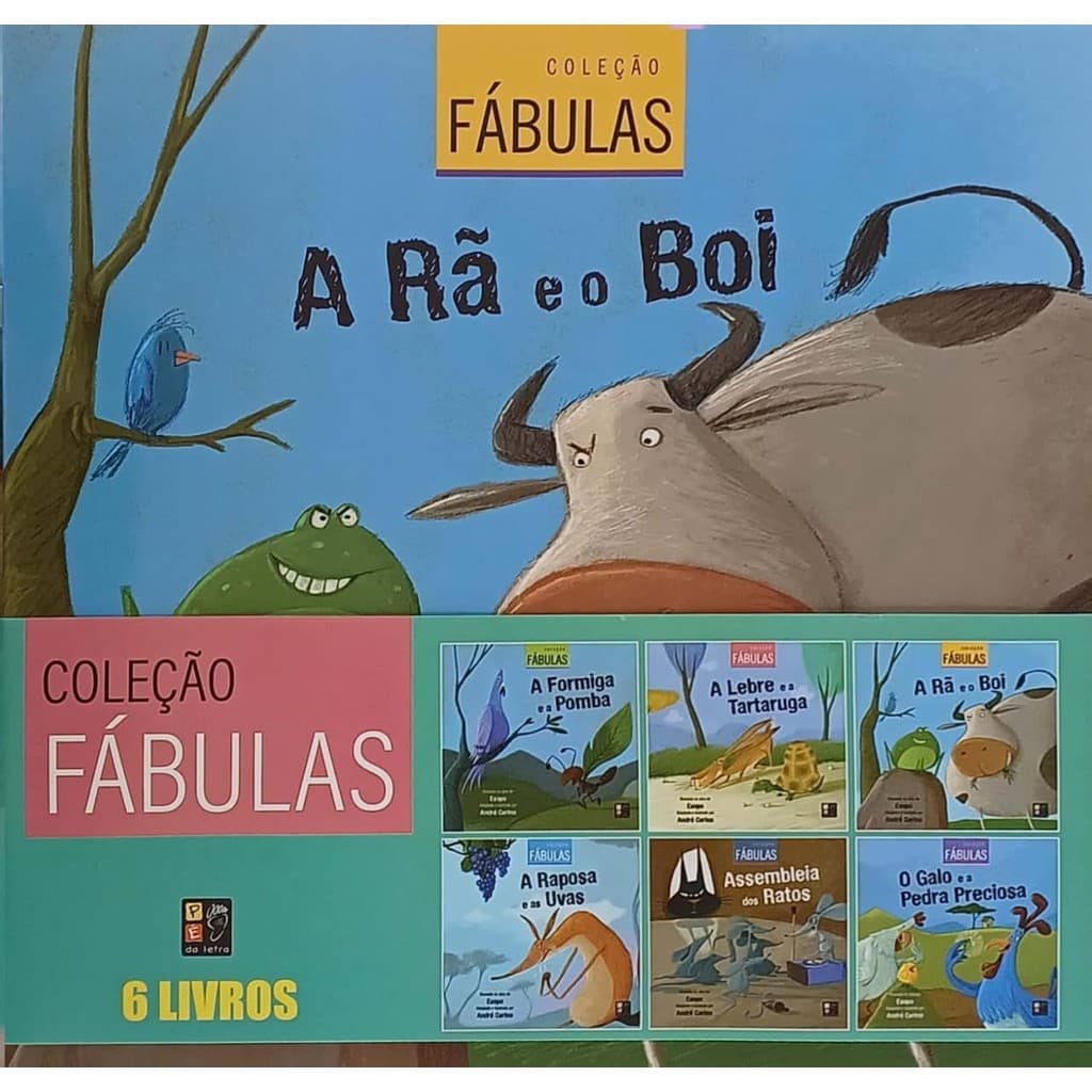 Box Coleção Fábula | Com 6 Fábulas