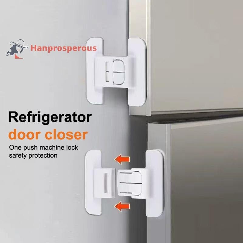 Hanprosperous > Novo 5 Pçs Casa Geladeira Bloqueio De Segurança Freezer Fechadura Da Porta Multi-Função Fechaduras Crian