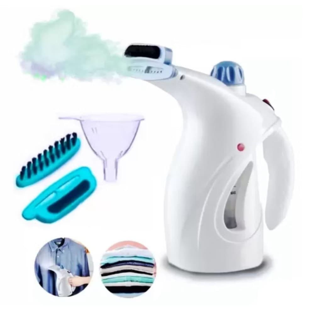 Vaporizador de Roupas Portátil 800W Rosa 110V – Passadeira a Vapor de Viagem – Rápido e Eficiente