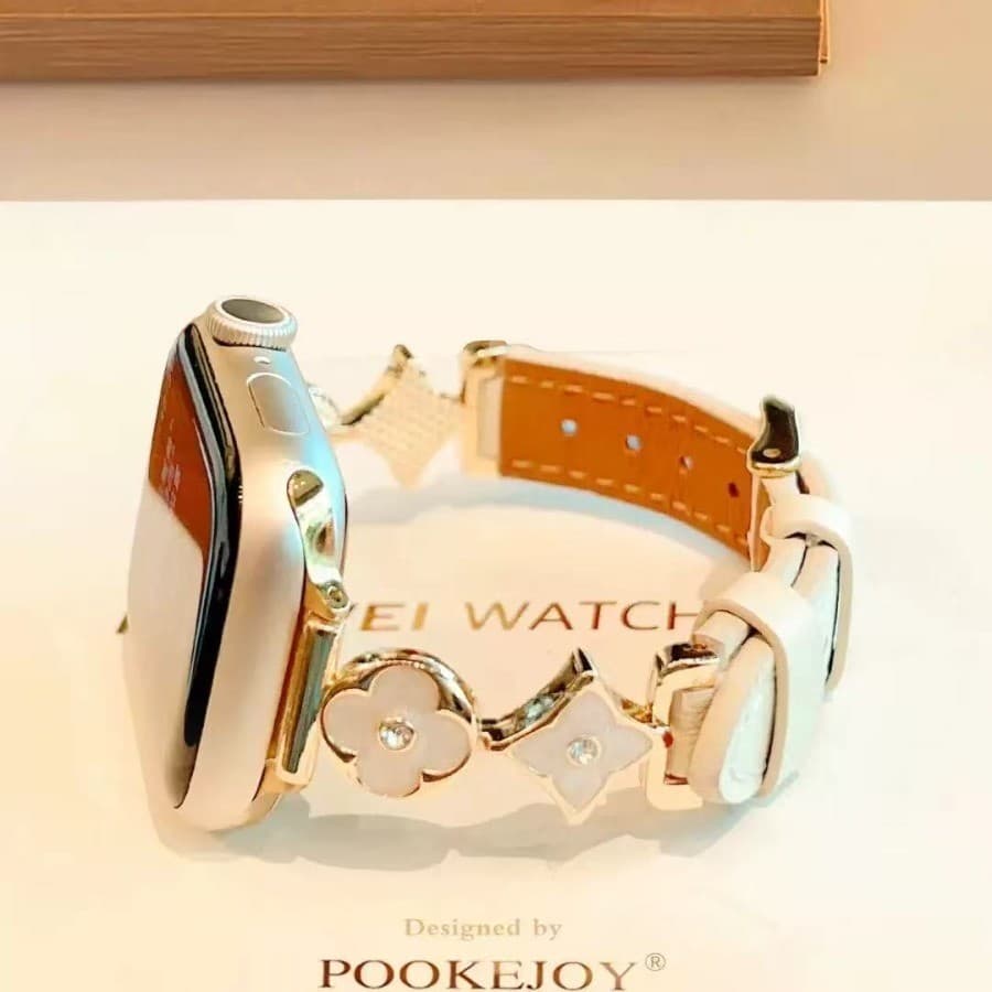 Pulseira De Couro De Luxo Para Apple Watch Band 11 10 9 8 7 SE 3 2 6 5 4 Ultra 49mm iwatch 42mm 46mm 41mm 40mm 45mm 44mm