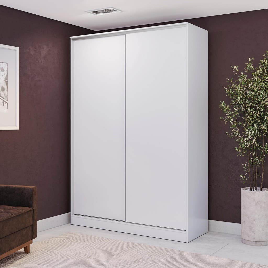 Guarda-Roupa 2 Pts de Correr 2 Gvts Kappesberg Adapt Branco 