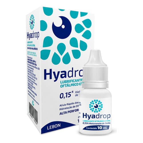 Lubrificante Ocular Hyadrop 10ml - Lebon