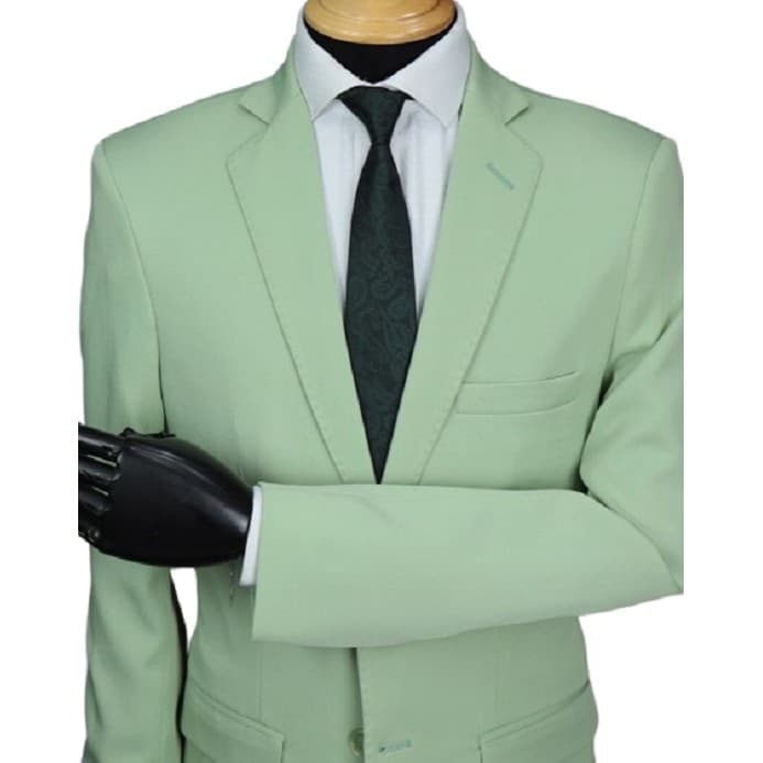 Terno plus size verde gelato