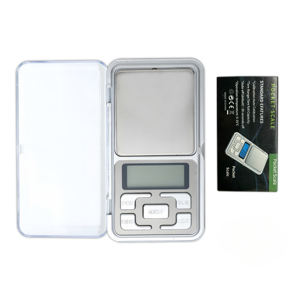 Balança Digital de Precisão 0.01g até 500g Portátil LCD Profissional Compacta Alta Precisão