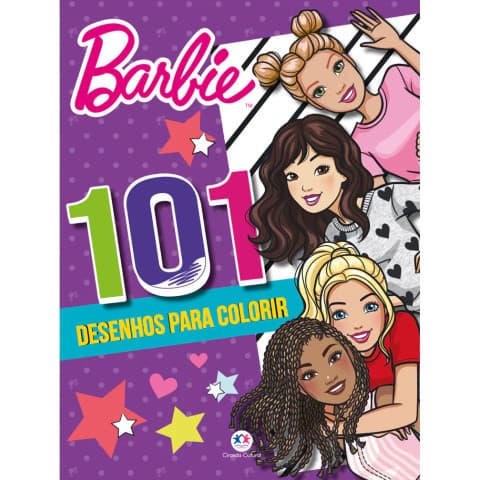 101 Primeiros Desenhos - Barbie, De Cultural Cultural. Editorial Ciranda Cultural, Capa Mole Em Português, 2022