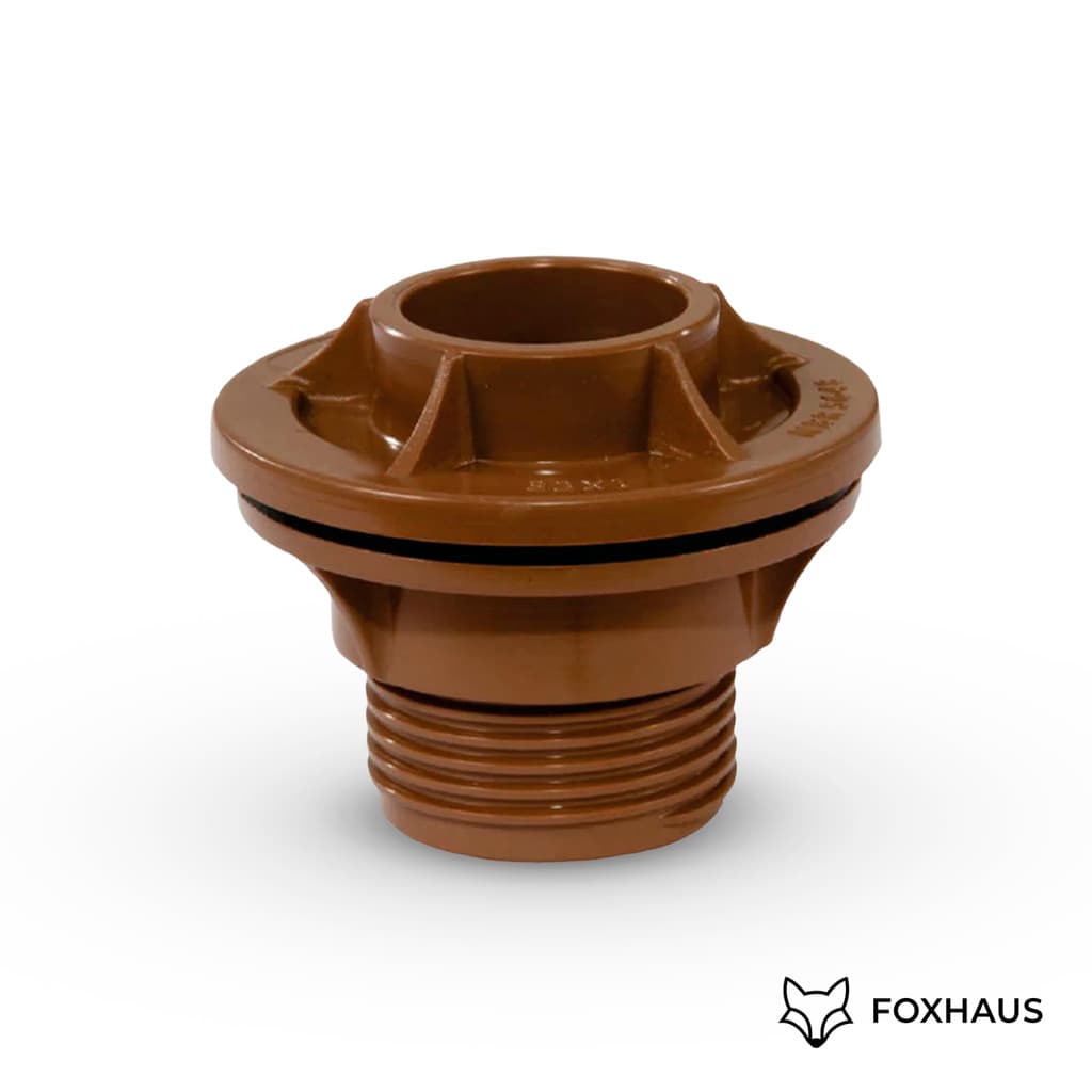 Flange Adaptador PVC 20, 25, 32, 40, 50 e 60mm P/ Caixa D’ Água/Cisterna