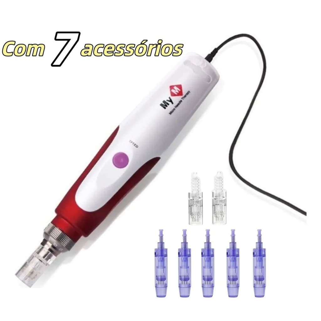 Dermapen Caneta Mym - 5 Níveis de Ajuste