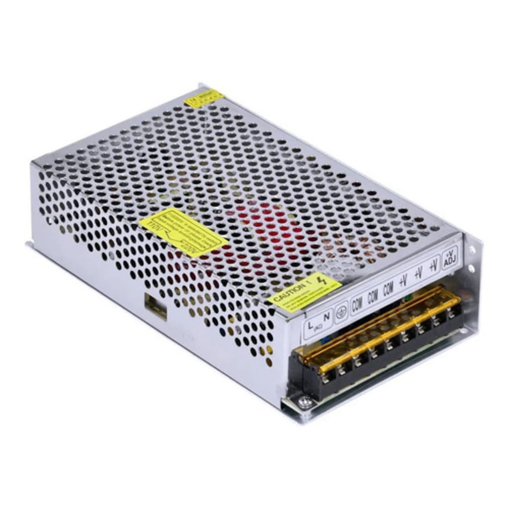 Fonte Chaveada 24v 10a 250w Com Proteção p/ Câmera Fita Led Som