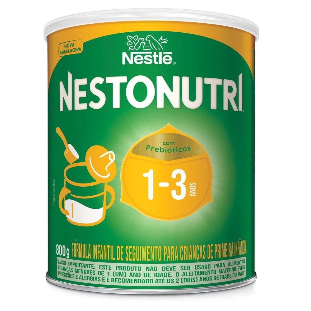 Formula Infantil Nestonutri 1 A 3 Anos Lata 800g