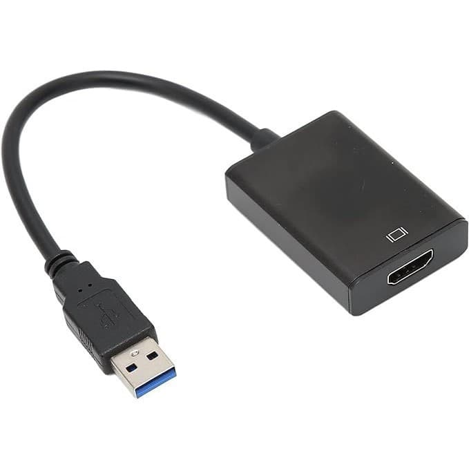 Adaptador Conversor Usb 3.0 Macho Para Hdmi Fêmea