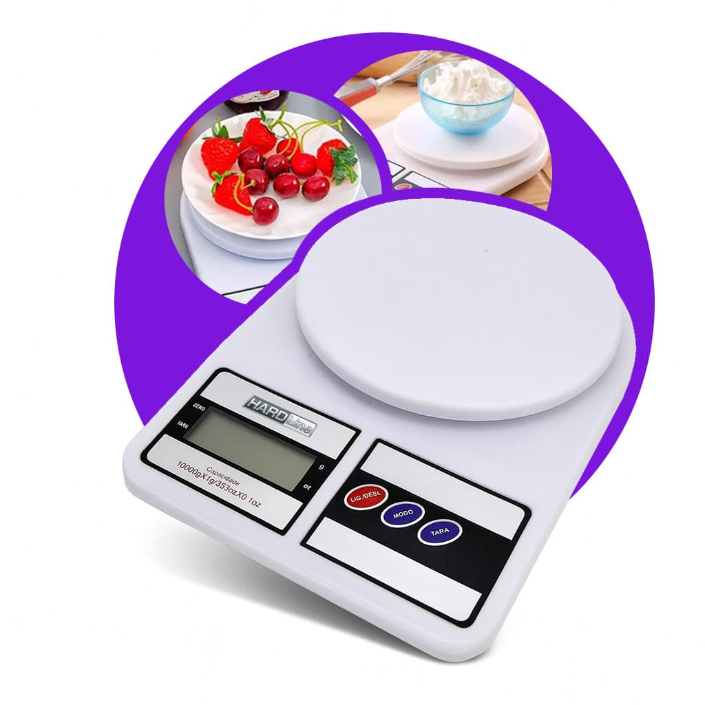 Balança Digital Cozinha Precisão Dieta Fitness Até 10kg A PRONTA ENTREGA