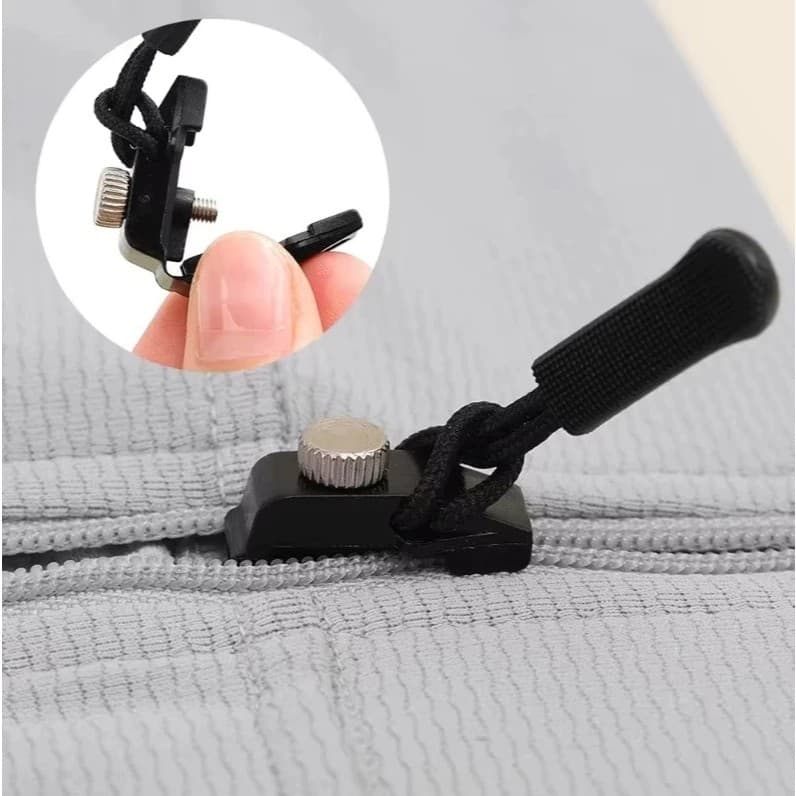 Ziper De Reparo Universal Substituição Removível Reparador Zipper Para Blusas Jaquetas Bolsas Malas e Mochilas