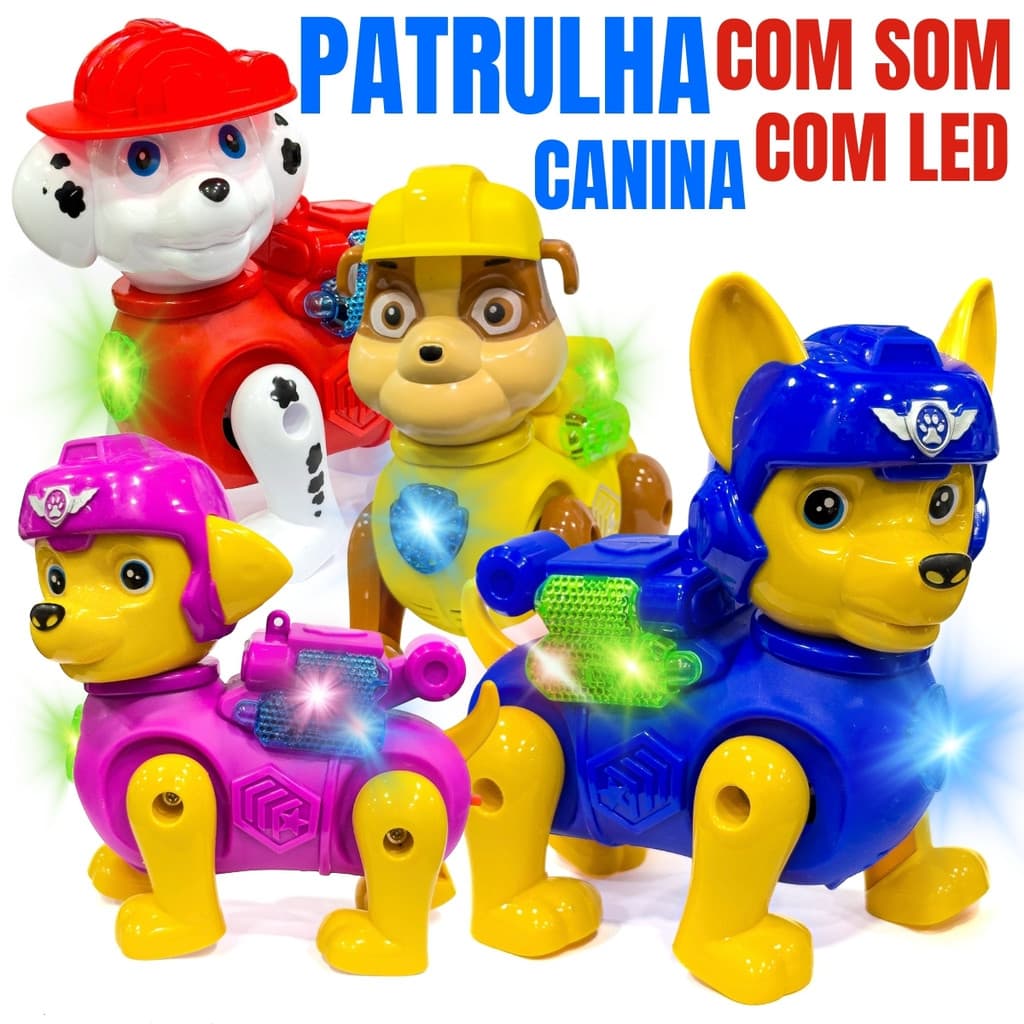 Brinquedo Eletrônico Infantil Tema Resgate Interativo
