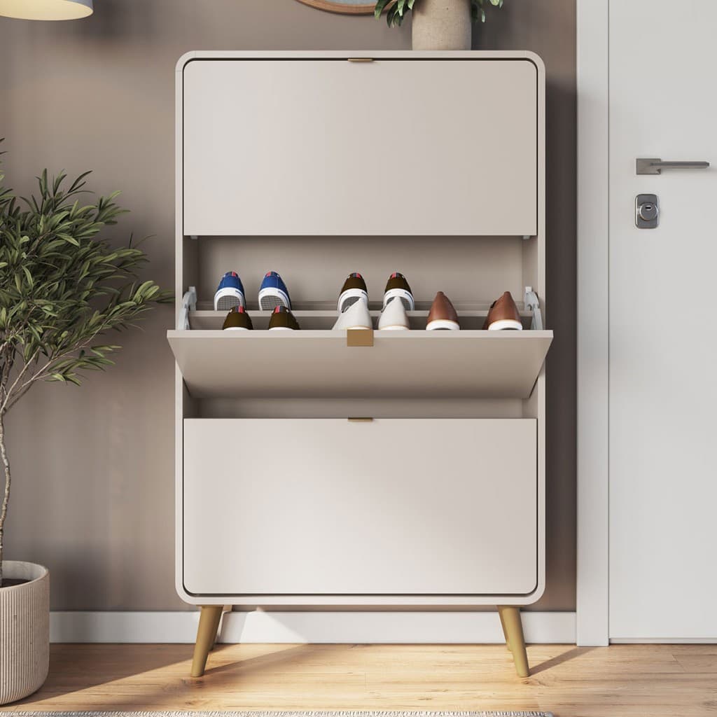 Sapateira Curve 3 Portas - Completa Móveis