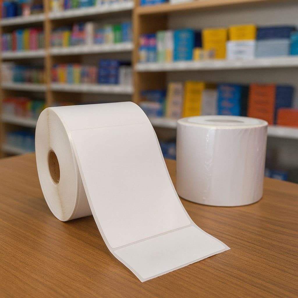 2 Rolos De Etiqueta Térmica  10x15 200 Un Cada 100x150mm – Impressora Térmica Envio Logístico