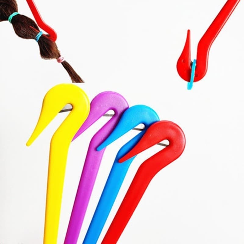 Cortadores Elásticos De Fita De Borracha Descartáveis Ferramenta Removedora De Cabelos De Fitas Acessórios De Modelagem