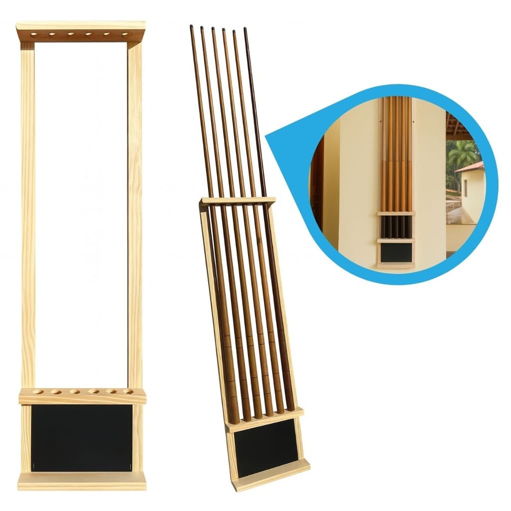 Suporte Taqueira Resistente A Agua 8 Tacos Sinuca E Bilhar