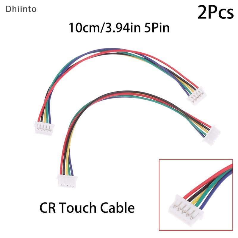 [Dhiint] 2 Unidades De Peças De Impressora 3D CR Touch Clone Cable 5Pin 10cm Sprite Curto Fio/BL/CT Para Creality Ender 