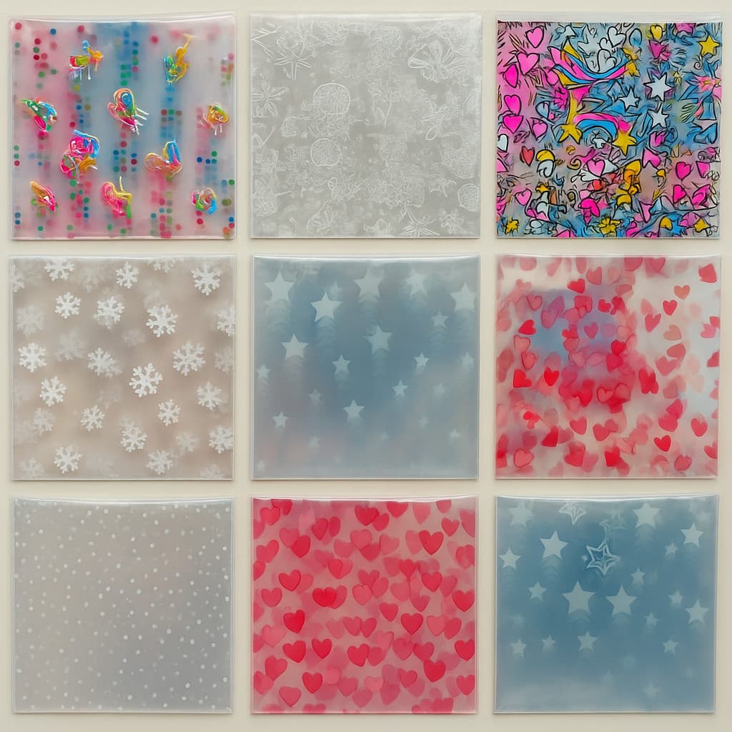 Saco para lembrancinha Xingo transparente decorado 50 unidades