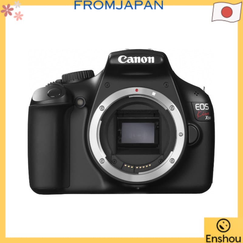 [USED]Do Japão [USADO]Câmera Reflexa Digital De Lente Única Canon EOS Kiss X50 Corpo Preto KISSX50BK-BODY