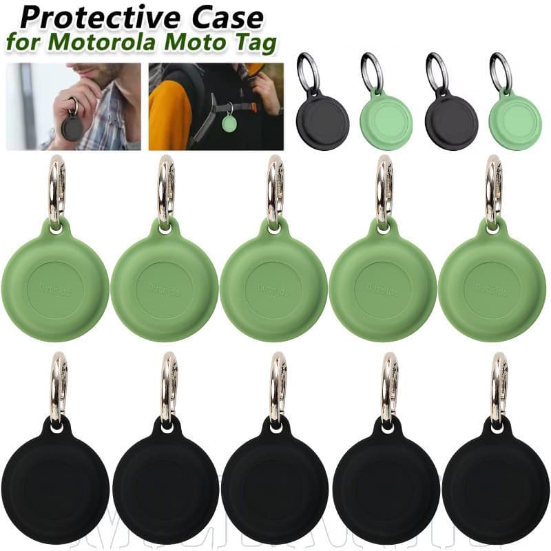 Para Moto Tag 2024-Capa Localizadora Antiarranhões Protetora De Silicone-Suporte Rastreador De Coleiras Animais De Estim