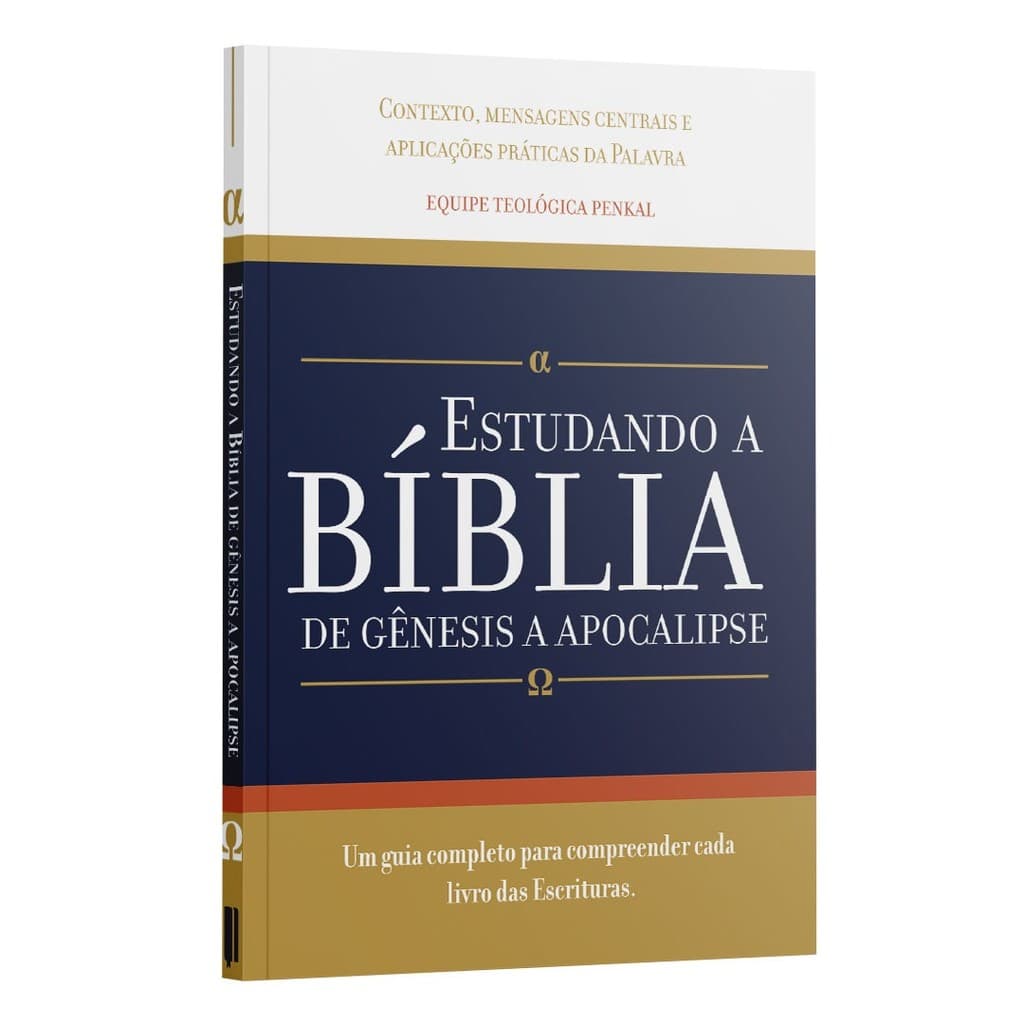 Livro Estudando a Bíblia de Gênesis a Apocalipse | Guia para compreender as Escrituras - Penkal