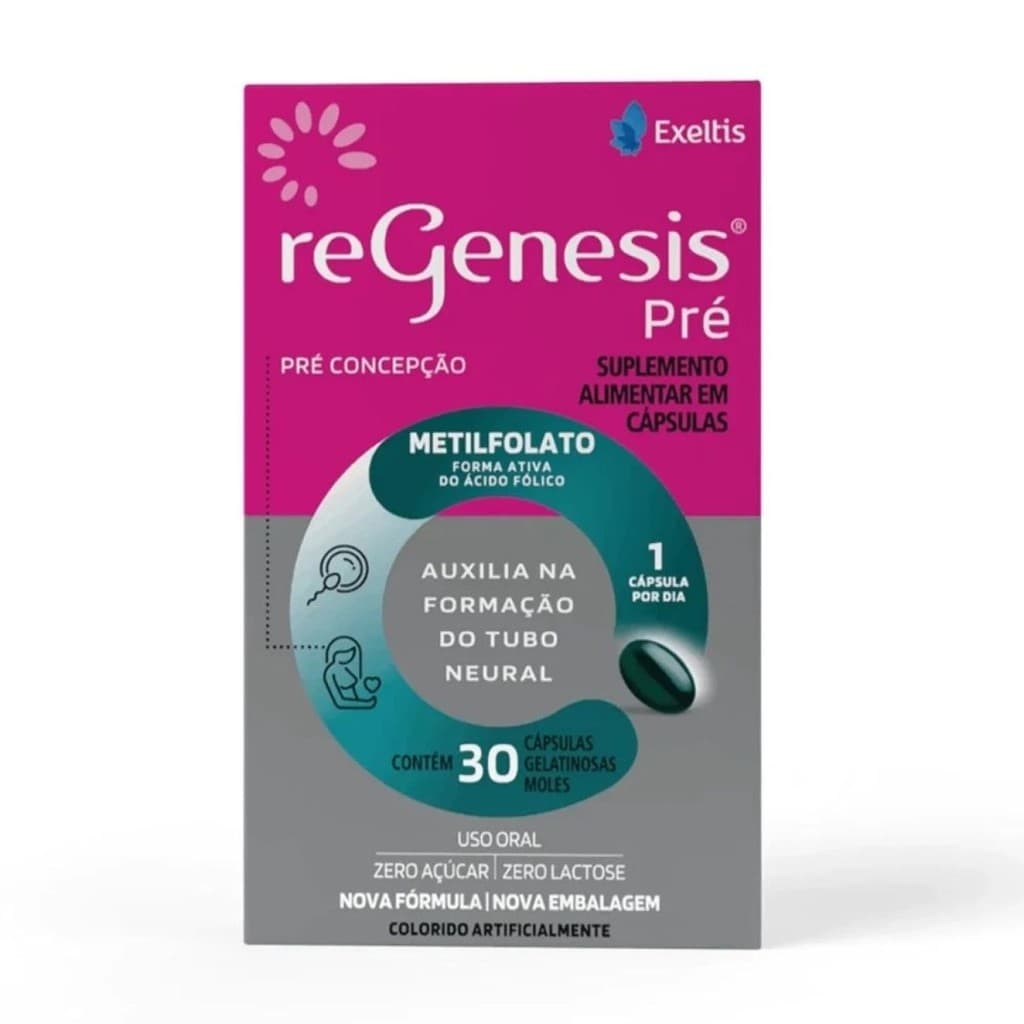 Polivitamínico Regenesis Pré 30 Cápsulas