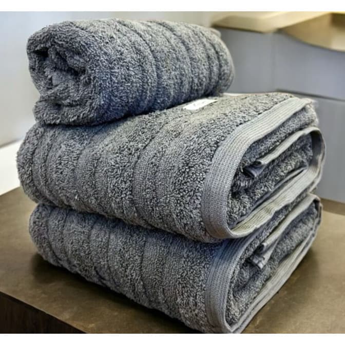 Jogo Kit 2 Toalhas de (1 Banho - 1 Rosto) Luxo 100% Algodão Gigante Macia absorção superior