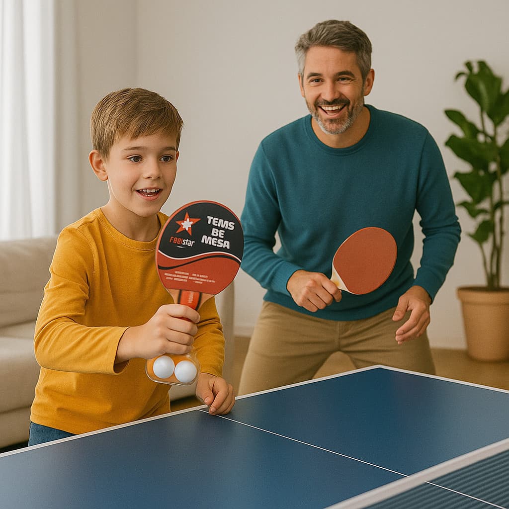 Kit Ping Pong Tênis Mesa Profissional Completo 2 Raquete Emborrachada 3 Bolinhas Opção Conjunto Rede