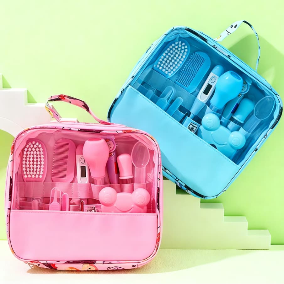 Kit 13 Higiene Cuidado Bebê Recém Nascido Essencial 13 Peças Cuidados Com O Bebê Recém Recém