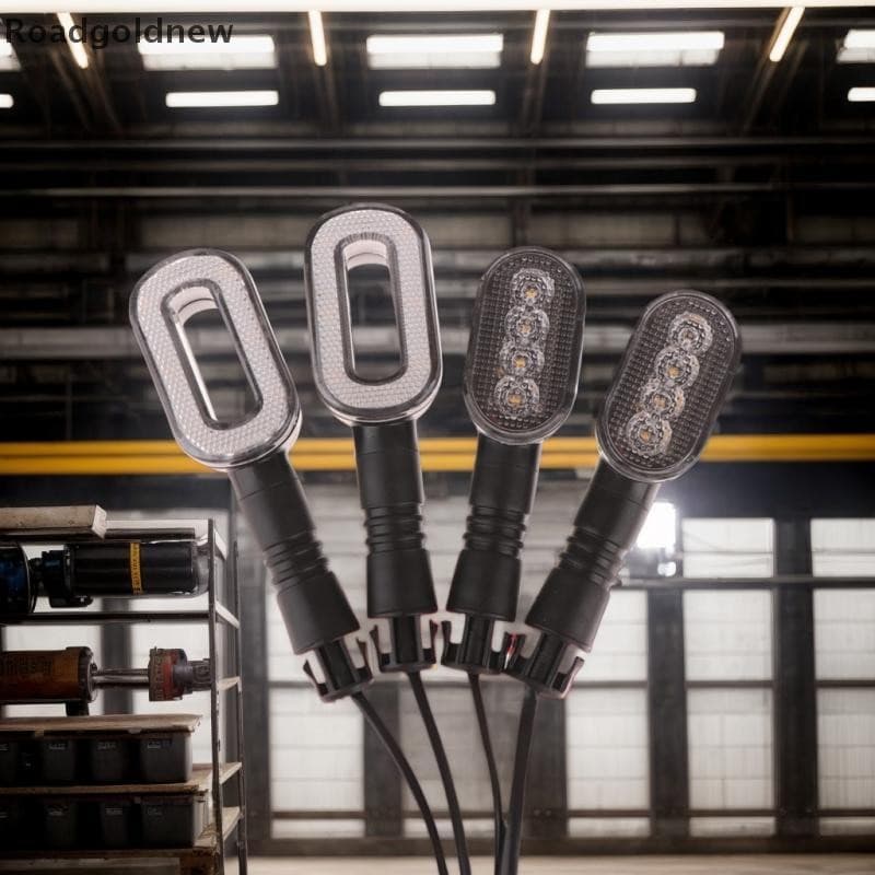 RGN 2 Pçs Sinal De Volta Chifre Lanterna Traseira 36V/48V/60V/72V Bicicleta Luz Advertência Lâmpada Ao Ar Livre Para Ace