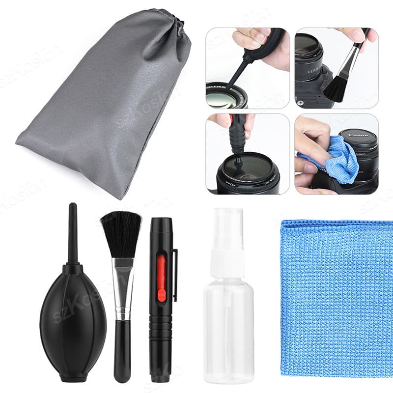 Conjunto De Limpeza De Câmera Digital Sem Espelho 6 Em 1 , Teclado De Tela De Laptop , Sopro De Ar Adequado Para Pano De