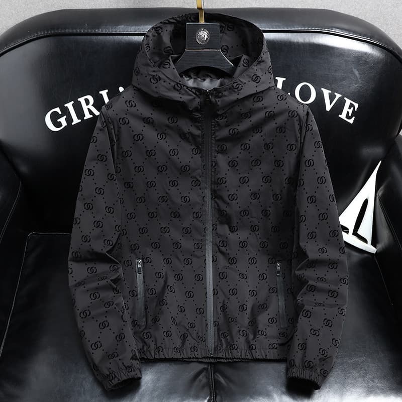 Casaco Casual Masculino Jaqueta Com Capuz Solto Top