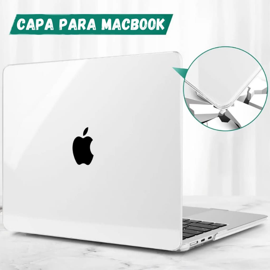 Capa Capinha Protetora Para Macbook Case Transparente