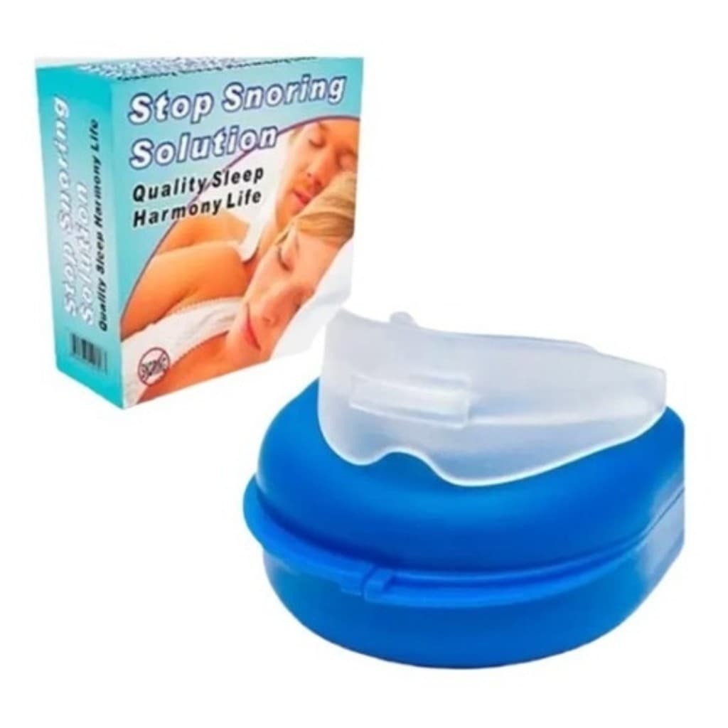 Protetor Bucal Silicone Moldável Com Estojo Anti Ronco