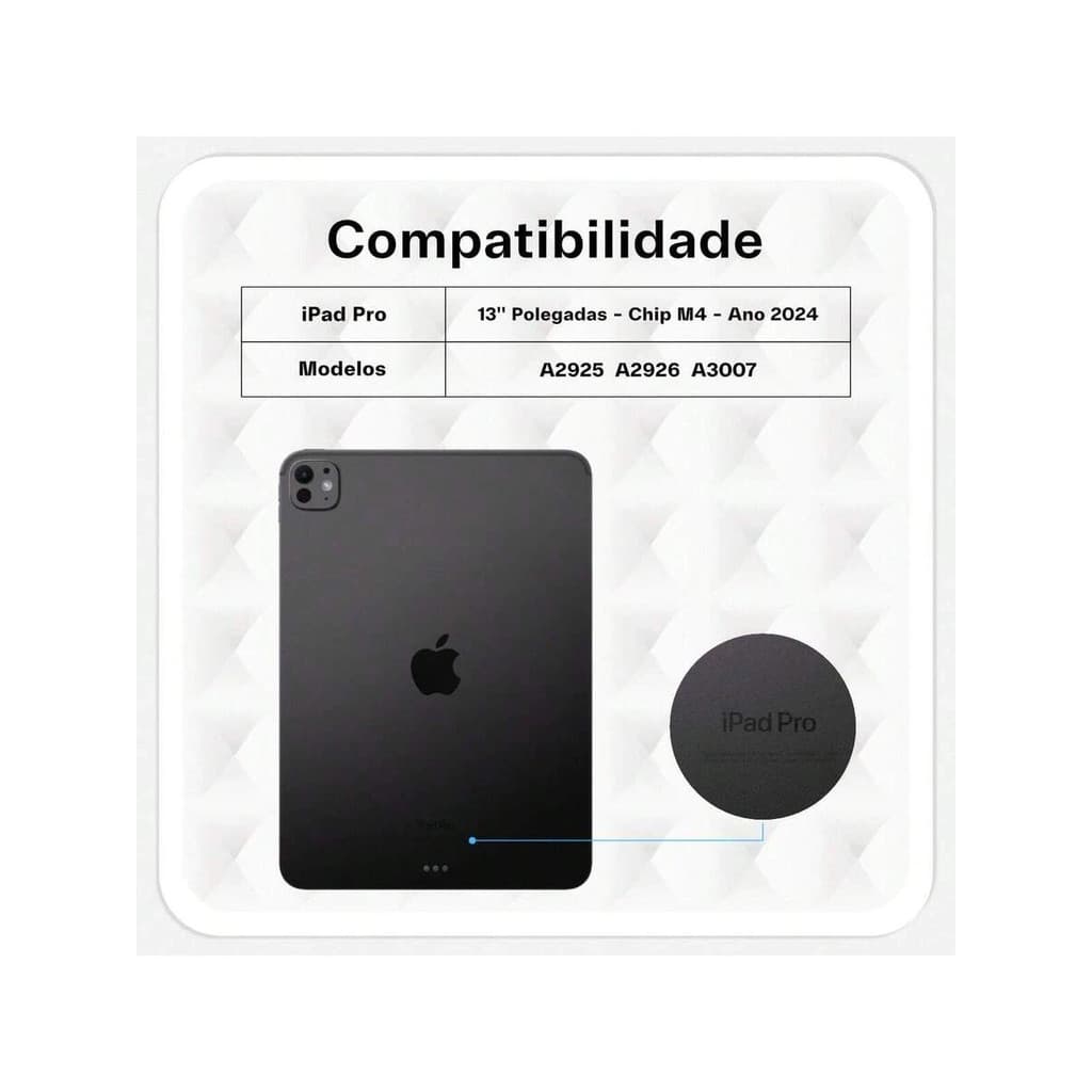 Pelicula Fosca de Ceramica para Todos os Modelos de iPad - iPad Mini   4/5  6  iPad 2/3/4  5/6  7  8  9 - Pronta Entrega