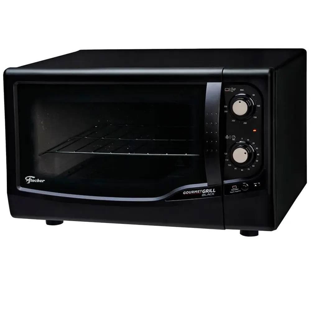 Forno Elétrico Fischer Gourmet Grill Bancada 44L Preto 127V