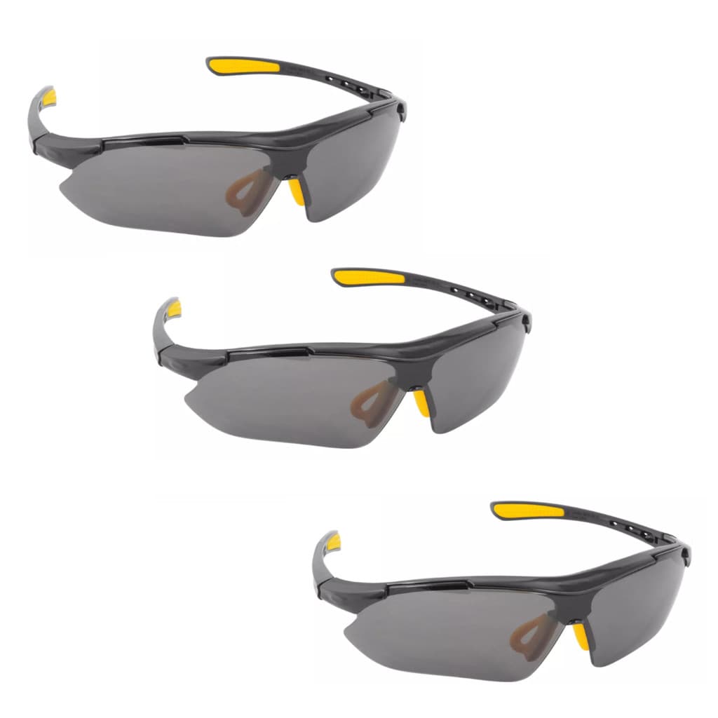 3 Óculos Segurança Proteção Epi Boxer Fumê Certificado Ca