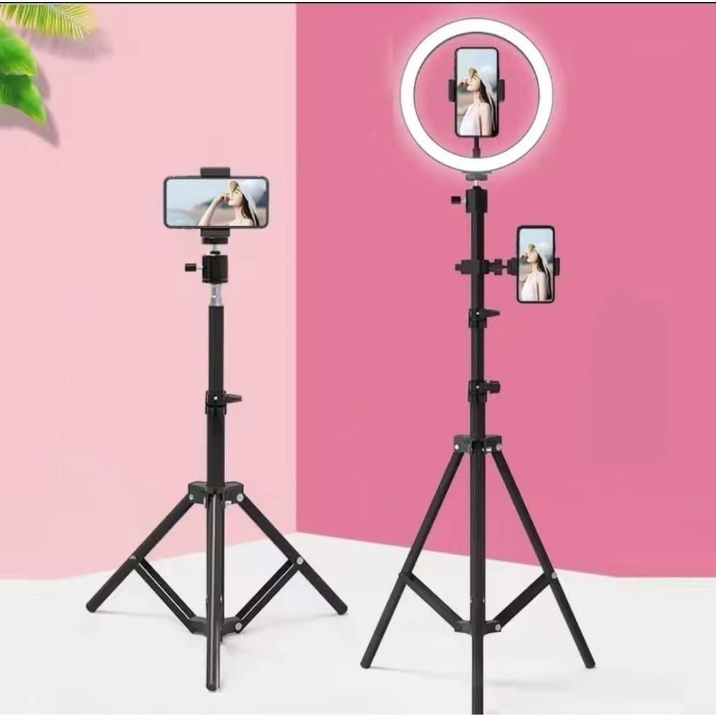 Ring Light Iluminador Anel Luz 30cm 12 Polegadas Tripé 2,1m MarisaStore