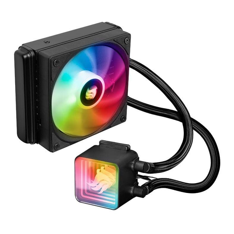 Water Cooler Pichau Aqua 120S, ARGB, 120mm, Preto, PCH-AQA120S-BK01