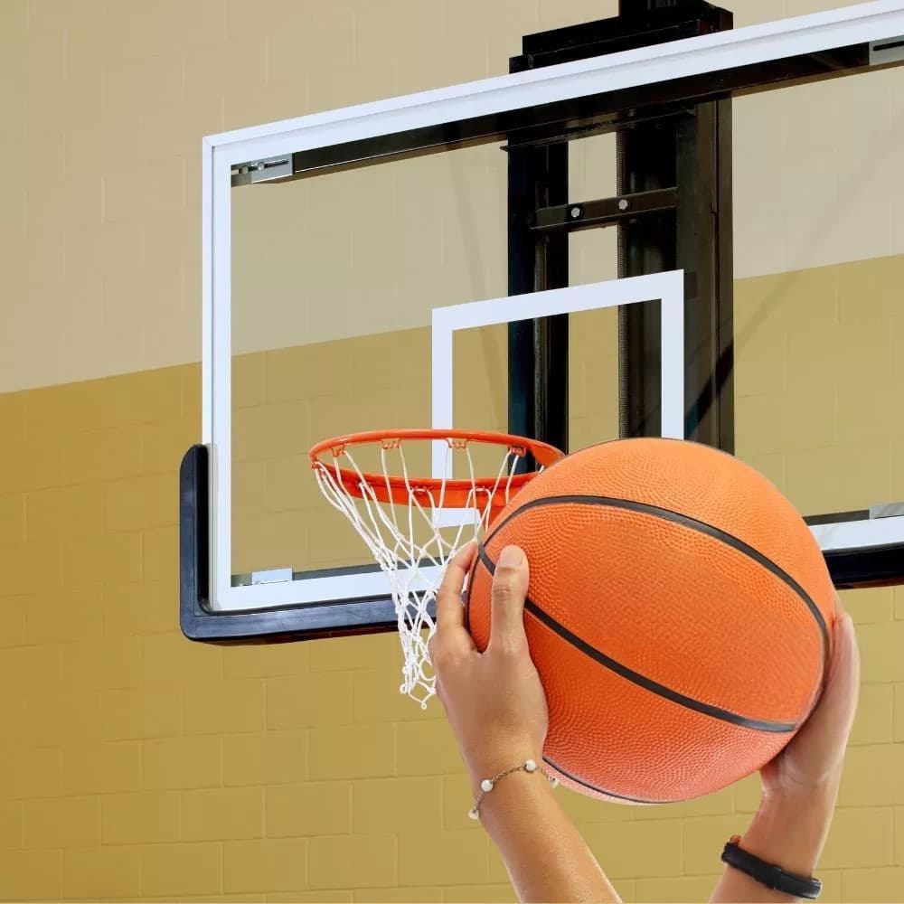 Bola de Basquete para Treino e Jogo, Atividades de Cesta, Arremesso e Lançamento Esportivo