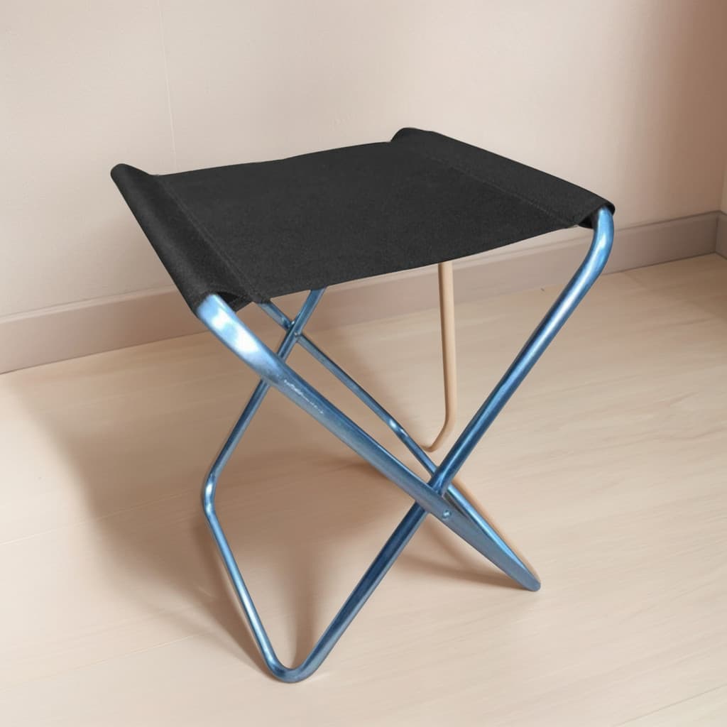 Banco Banqueta  Banquinho Dobravel Para Camping Praia e Pesca Reforçado