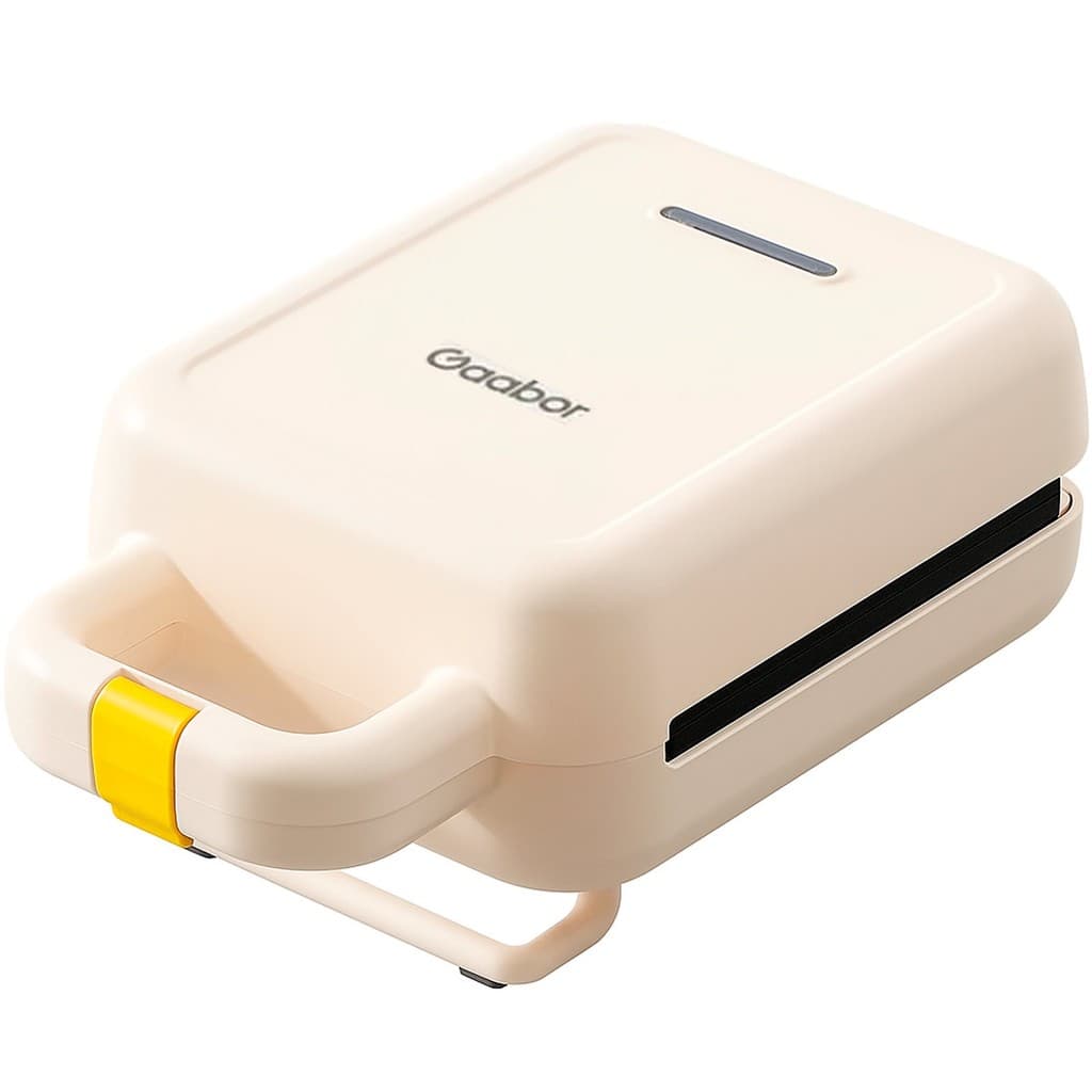 Mini Sanduicheira Elétrica Grill Gaabor Antiaderente 600w Branco