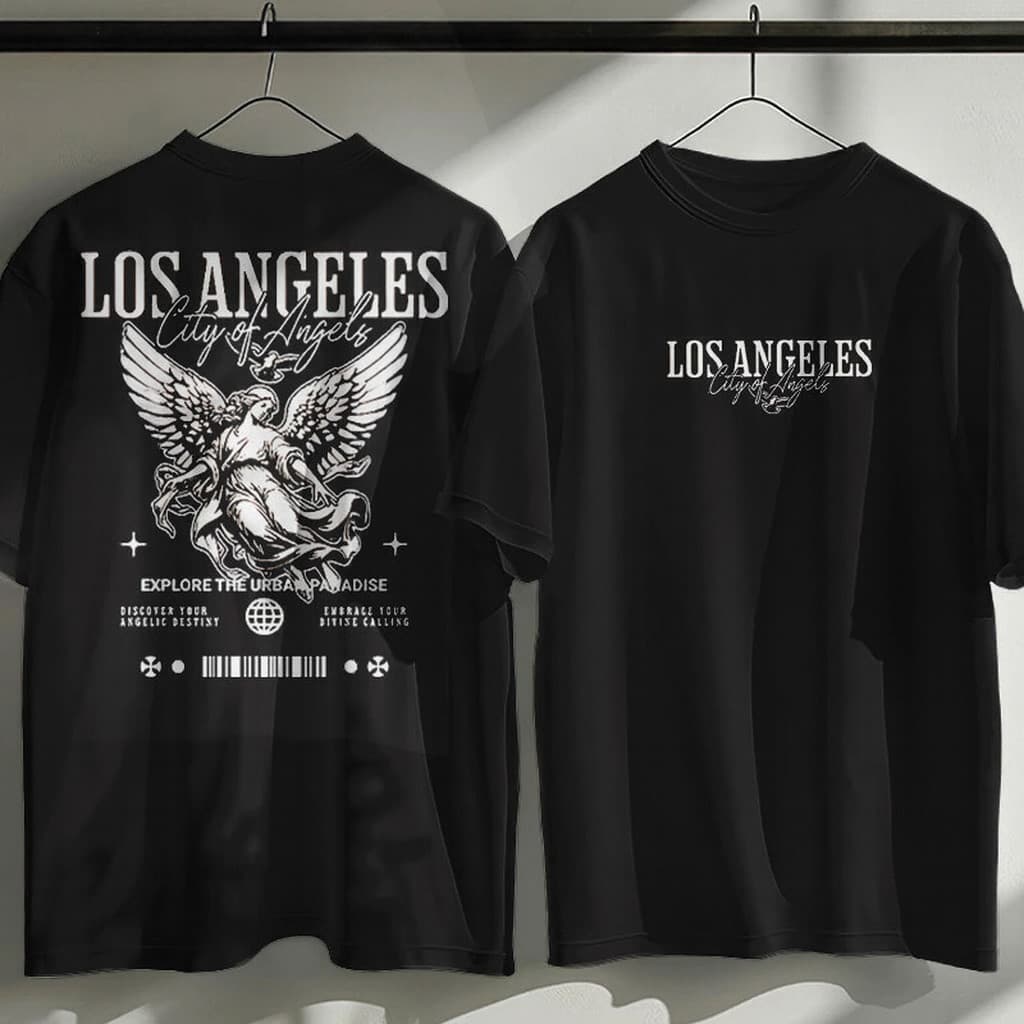 Camisa Camiseta Unissex Los Angeles Angel StreetWear Premium Despache Imediato Atendimento 24 Horas