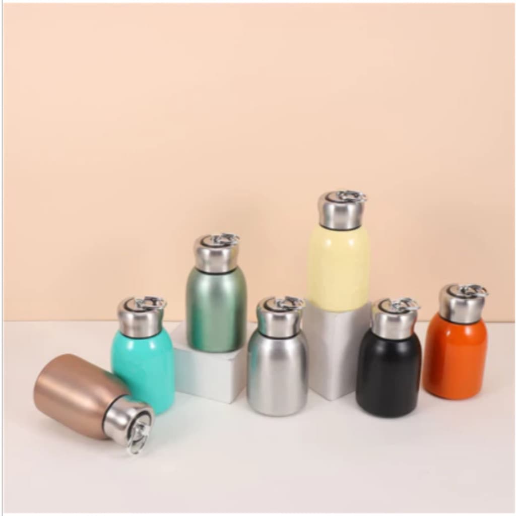 300ml Caneca Térmica Crianças Chaleira 304 Aço Inoxidável Isolado Esporte Garrafa Viagem Portátil À Prova De Vazamento D