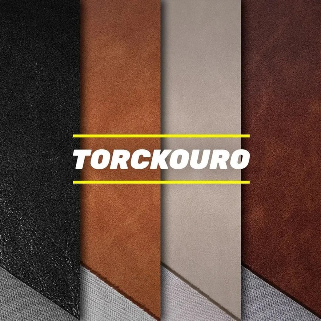 Tecido Sintético Courvin Corvin Couro Ecológico Por metro Fundo Reforçado Bolsas Revestimentos Banco