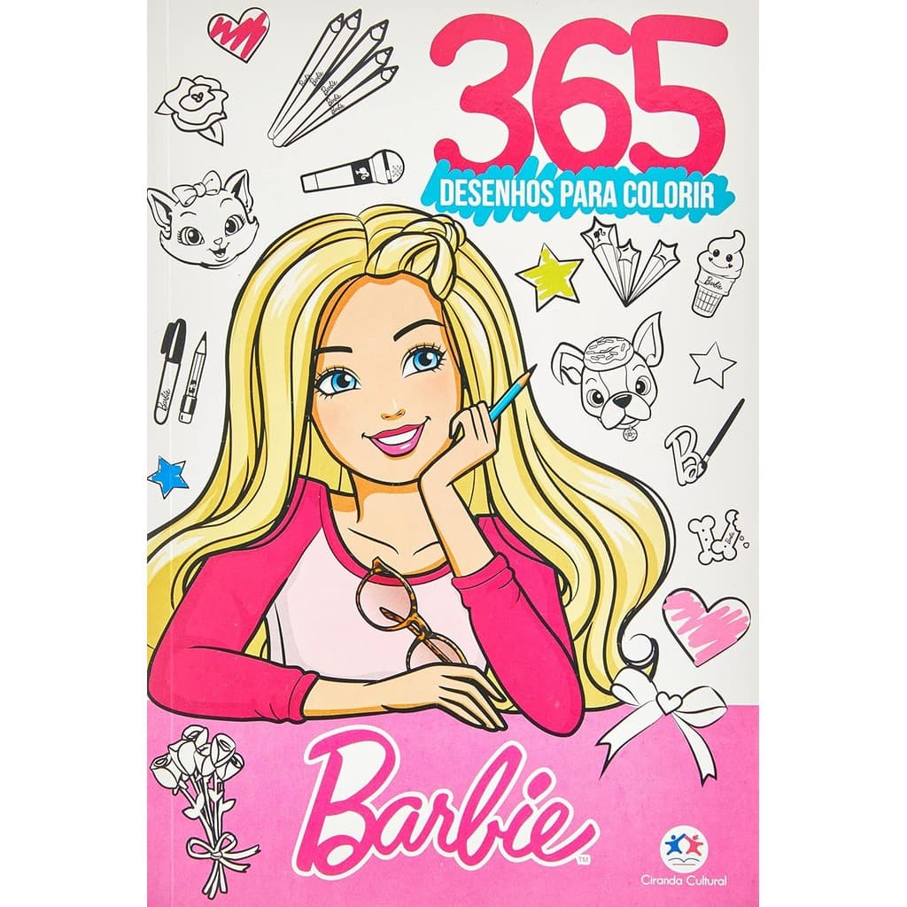 Barbie | 365 Desenhos para Colorir