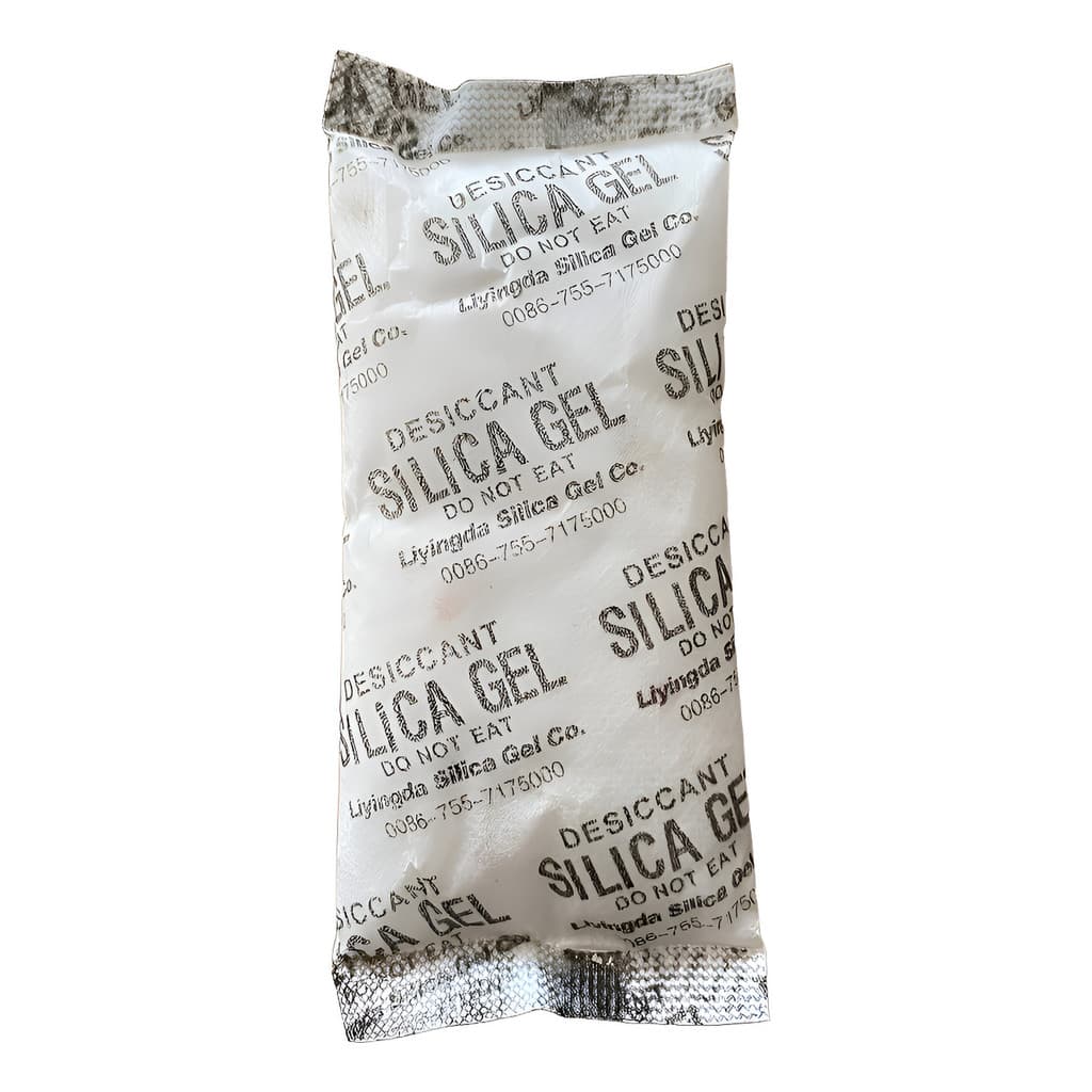 Kit 5 Un Silica Dessecante Desumidificador Anti-mofo 50g Novo