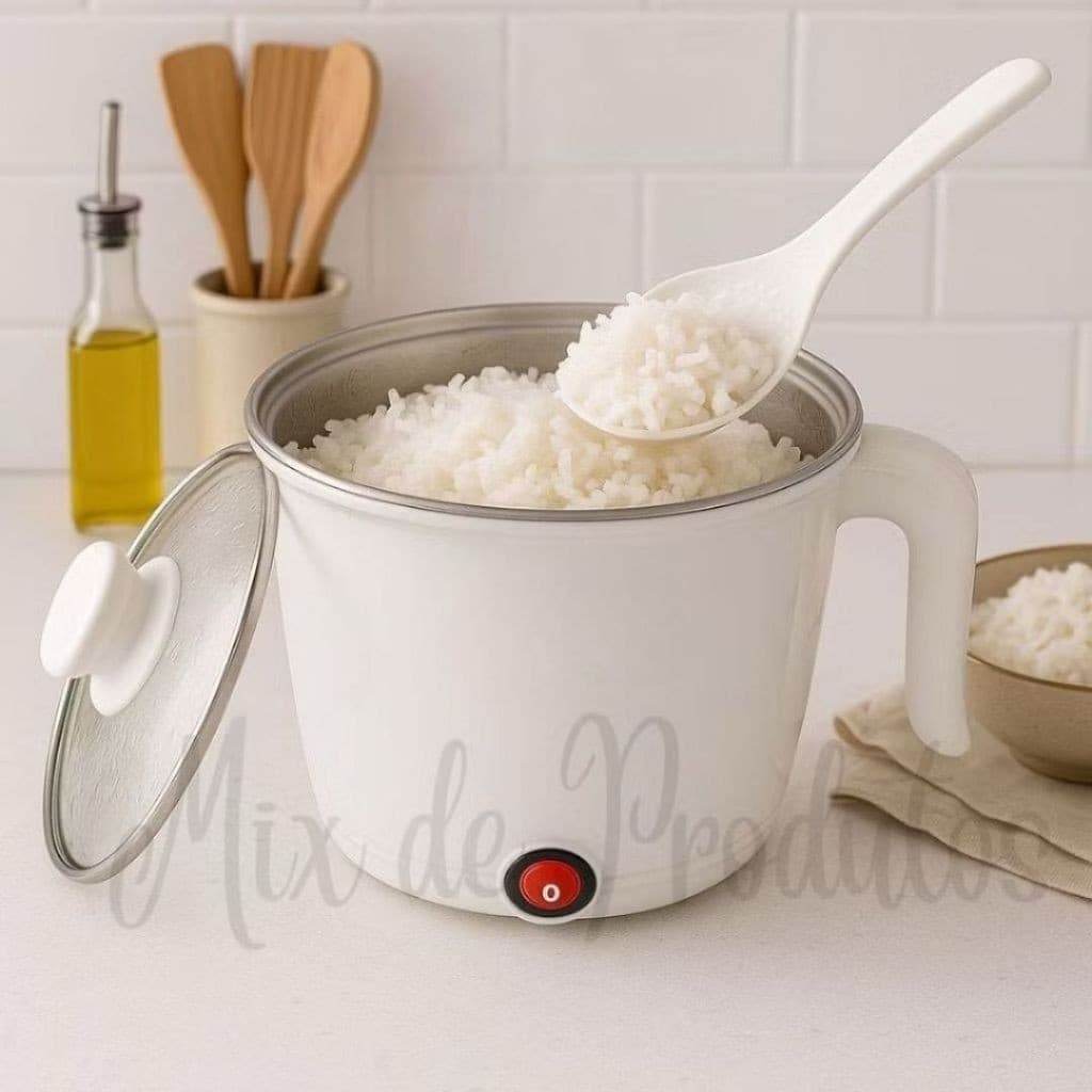 Panela Elétrica  2 em 1 Cozimento Rápido para Arroz Ovos Legumes e Caldos Yonsa