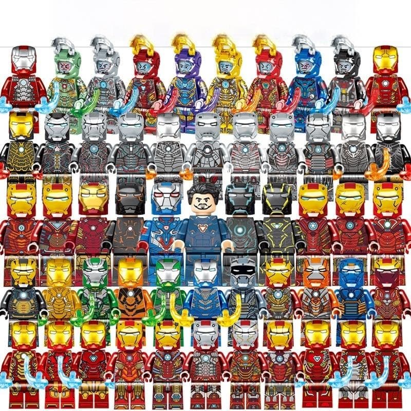 Boneca de bloco de construção montada brinquedo de bloco de construção, presente de menino, presente de aniversário